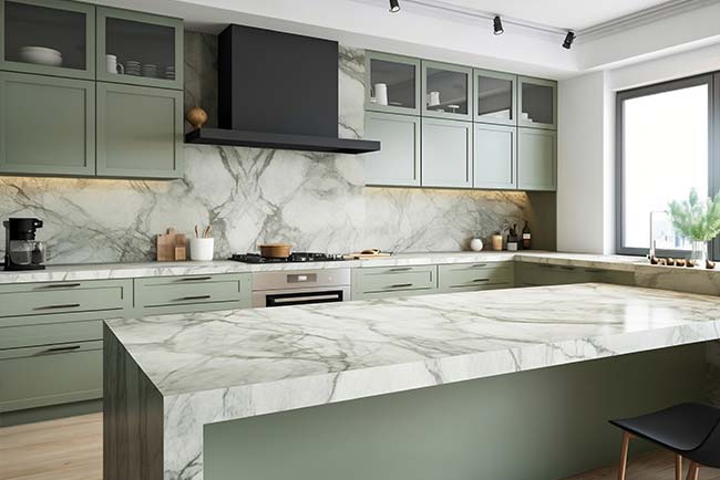 Marble Kitchen Countertops Houston