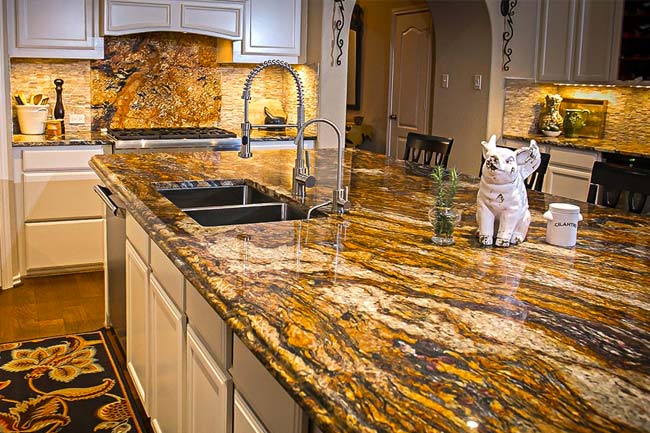 Granite Countertop Kitchen Remodel